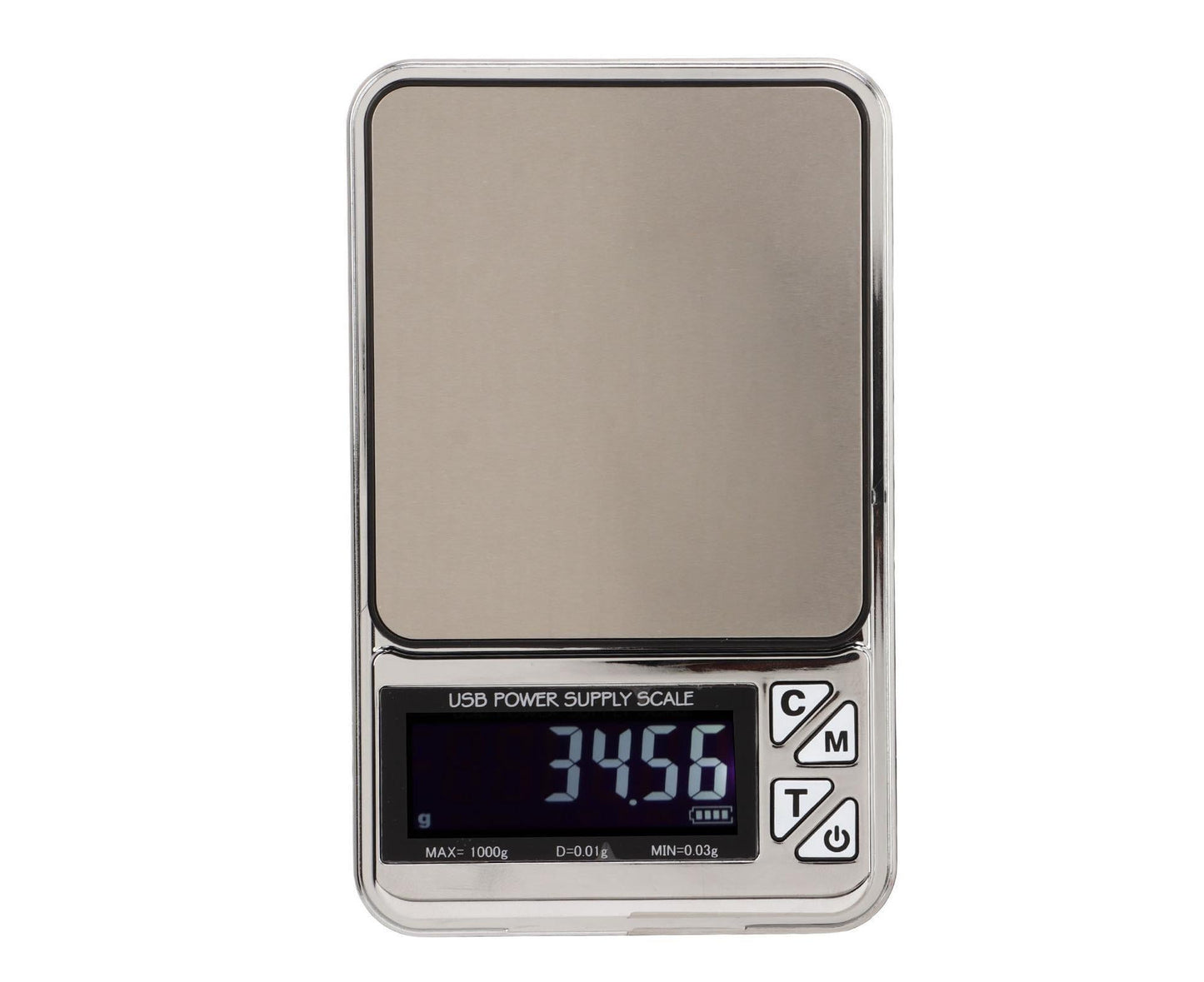 USB Electric Jewelry Flat Weighing Scale Electronic Kitchen Food Coffee Weighing Scale 200mAh
