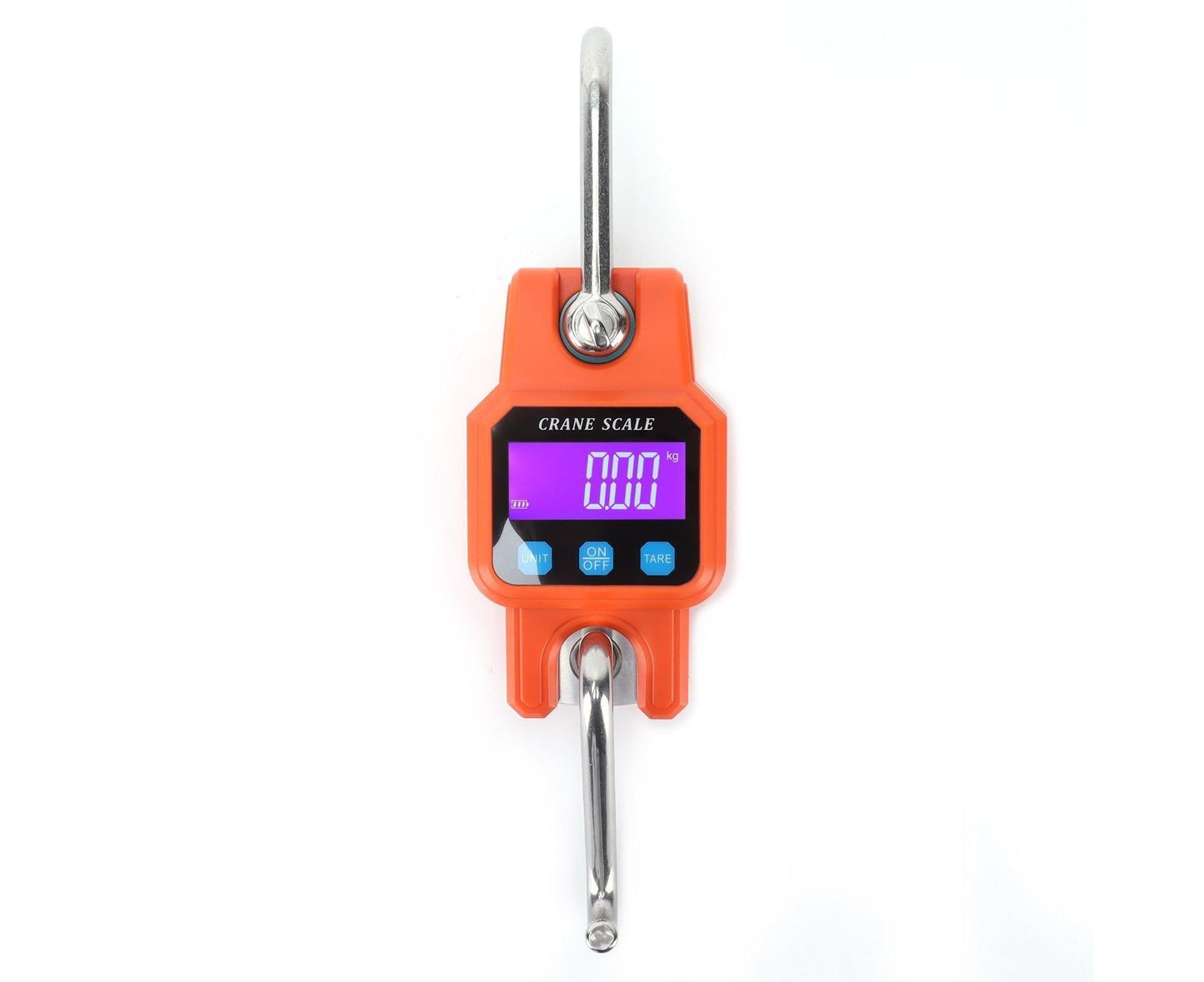 WH-C06 Rechargeable Digital Hanging Scale Mini Crane Scale Electronic Hook Scale for Home(Orange )