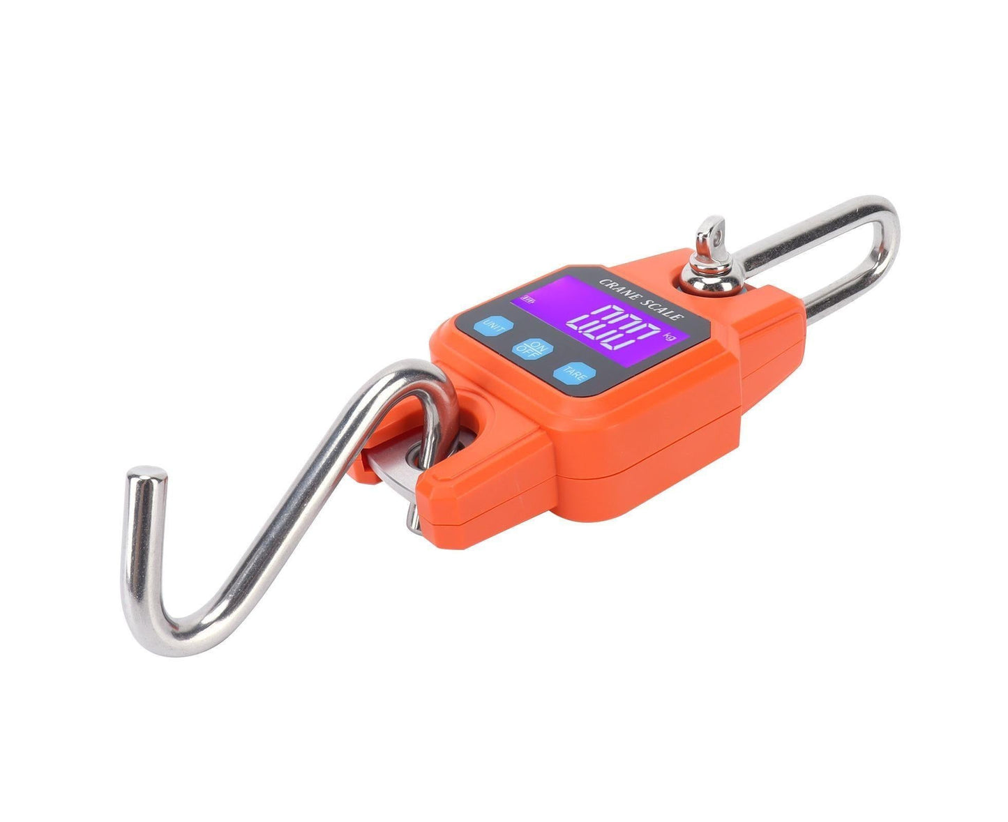 WH-C06 Rechargeable Digital Hanging Scale Mini Crane Scale Electronic Hook Scale for Home(Orange )