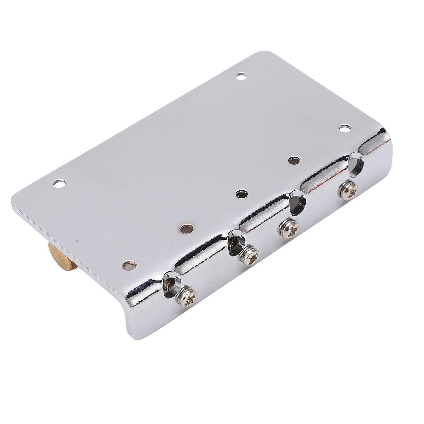 4 String Bass Bridge Assembly Robust Simple Installation Copper Guitar Bridge Saddle For Maintenance