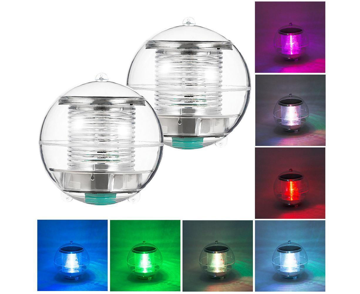 Solar Waterproof Pool Lights Floating Night Light With Color Changing