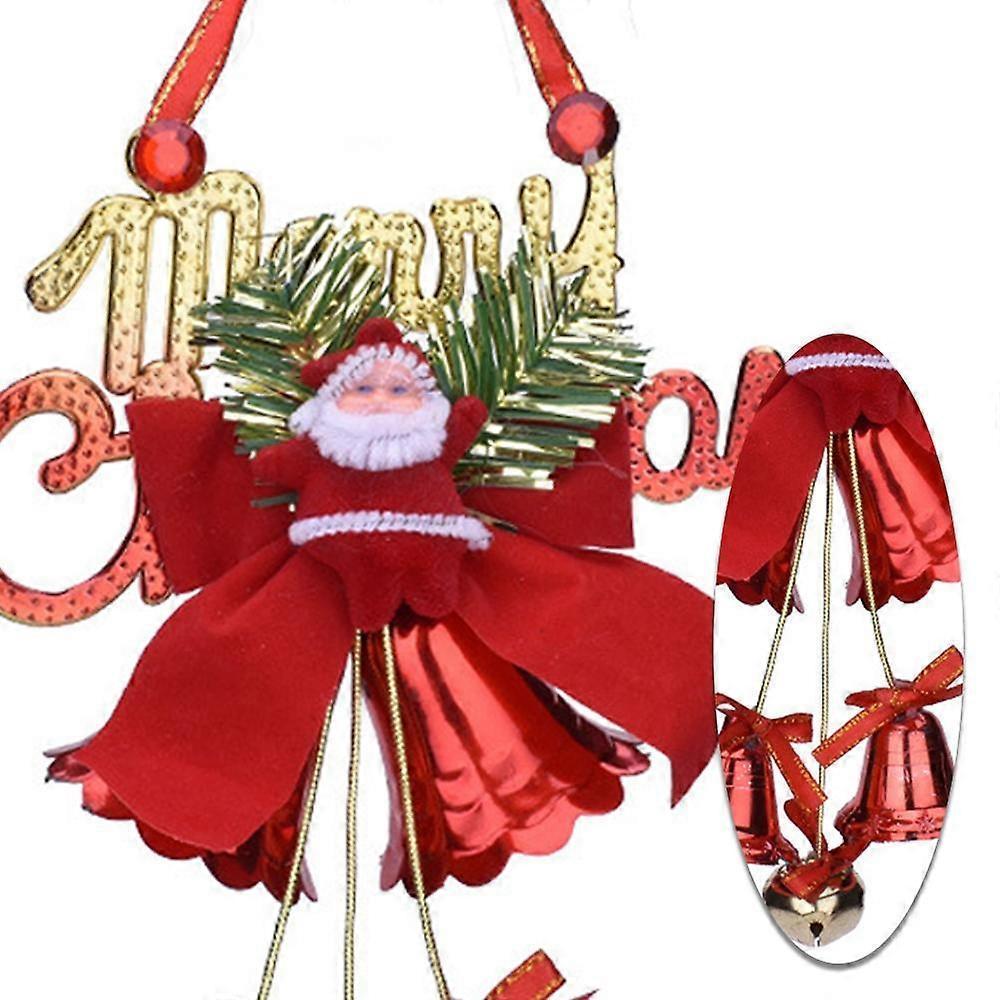 Christmas Decoration bells hanging, ornaments for front door, Christmas decorations