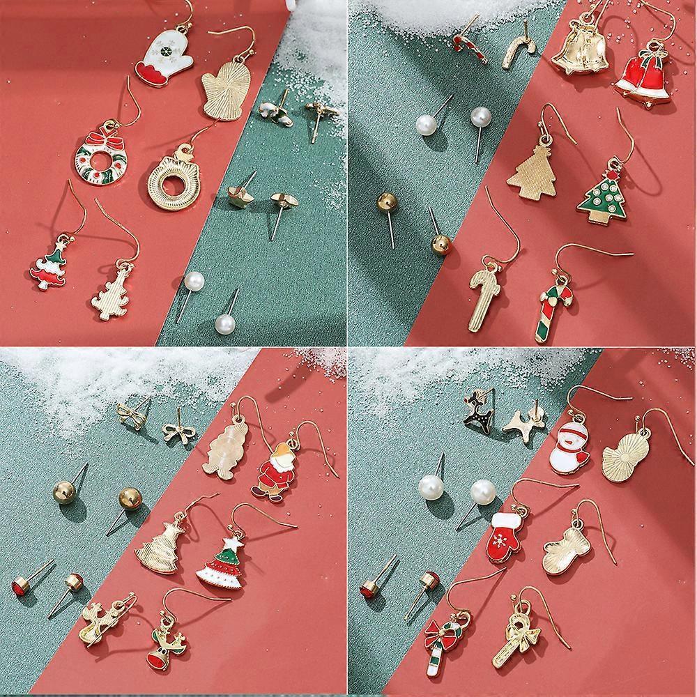 Christmas Earrings for Women Cute Party Jewelry Xmas Gifts for babies Teen Girls