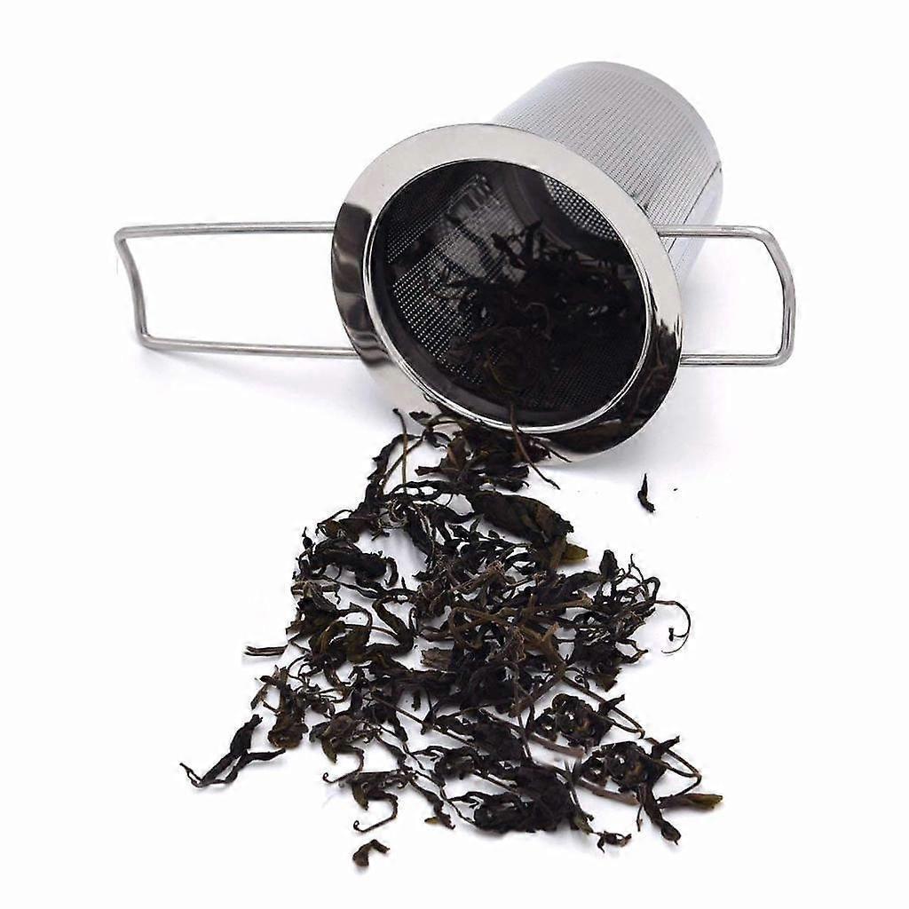 Tea Strainer Tea Filter Made of 304 Stainless Steel with Foldable Handle Design Reusable Extra Fine Mesh Strainer