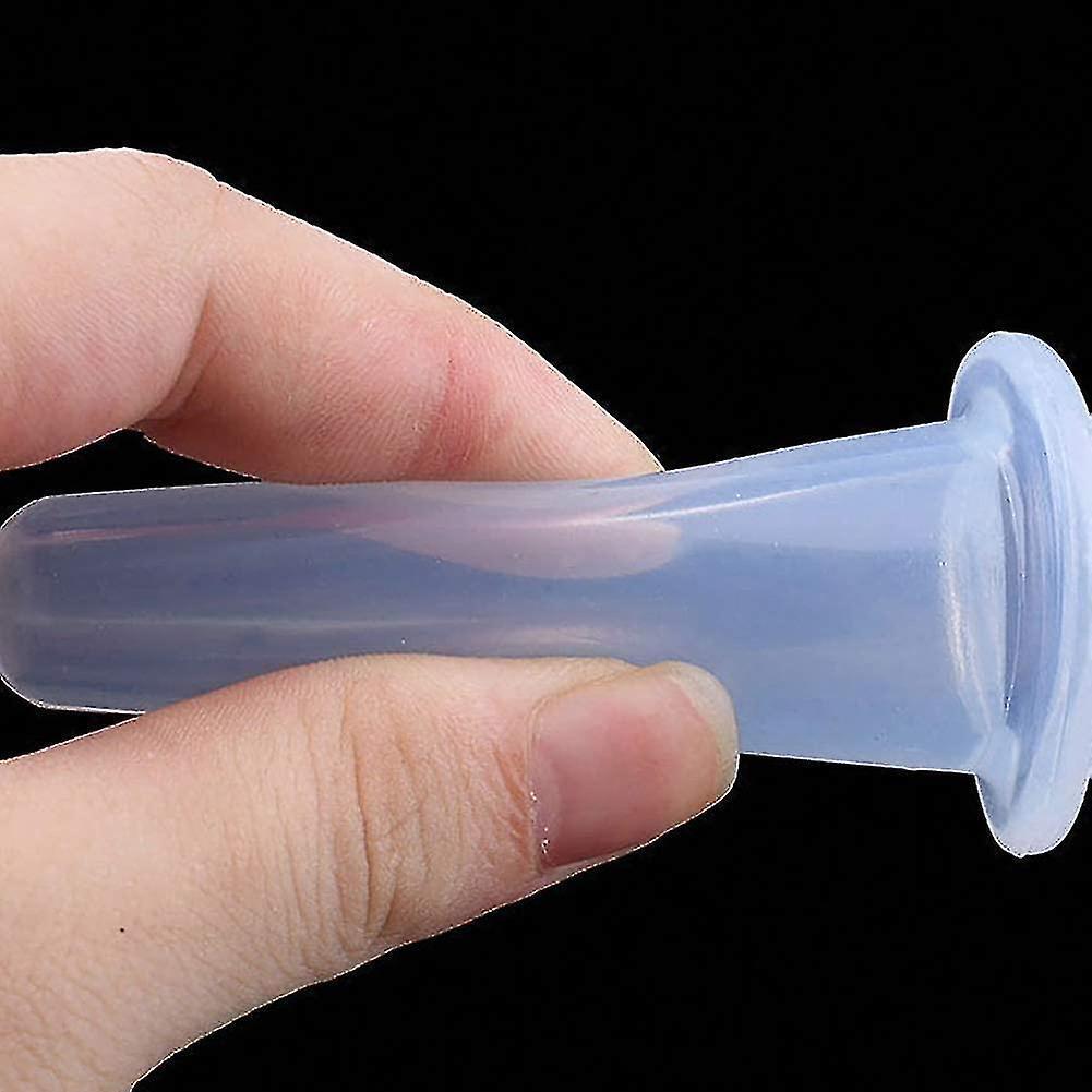 Silicone Facial Cupping Set Face And Eye Cupping Massage Kit Vacuum Massage Cup Anti-wrinkle And Anti-aging Natural Skin Care Beauty Tool(white)4pcs