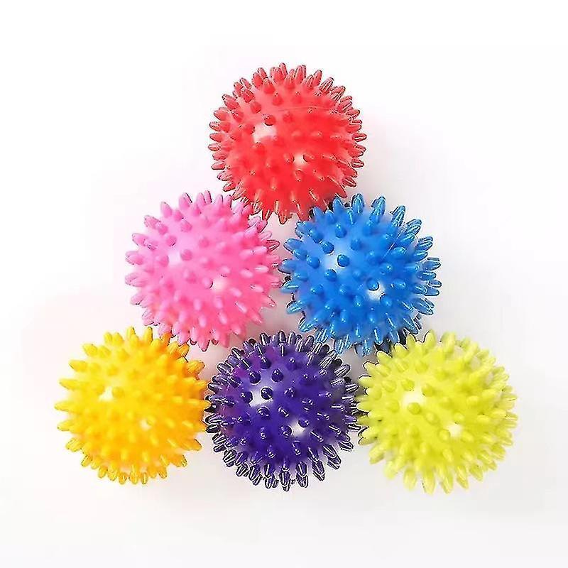 Massage Balls For Self Massage Harder Ball Bumpy Massager Balls Yoga Ball Fitness Ball - Random Color
