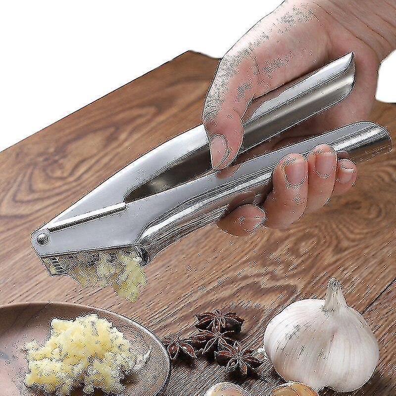 Garlic Press Stainless Steel Crusher Rust Proof Mincer Kitchen Tools