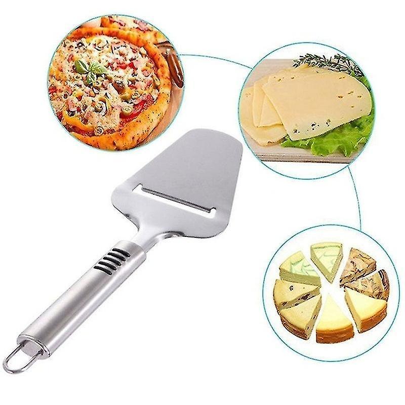 Silver Stainless Steel Cheese Peeler  Slicer Cutter Butter Slice Cutting Knife Kitchen Cooking Tools