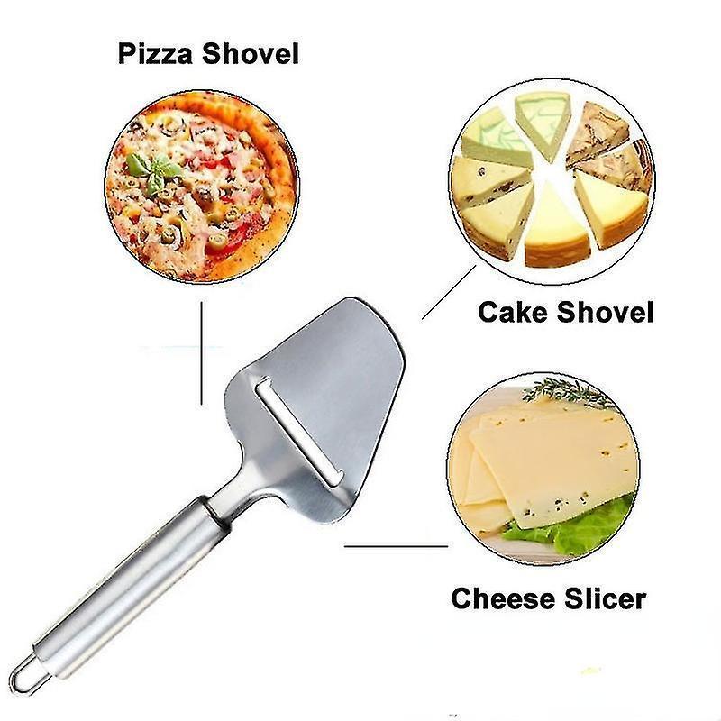 Silver Stainless Steel Cheese Peeler  Slicer Cutter Butter Slice Cutting Knife Kitchen Cooking Tools