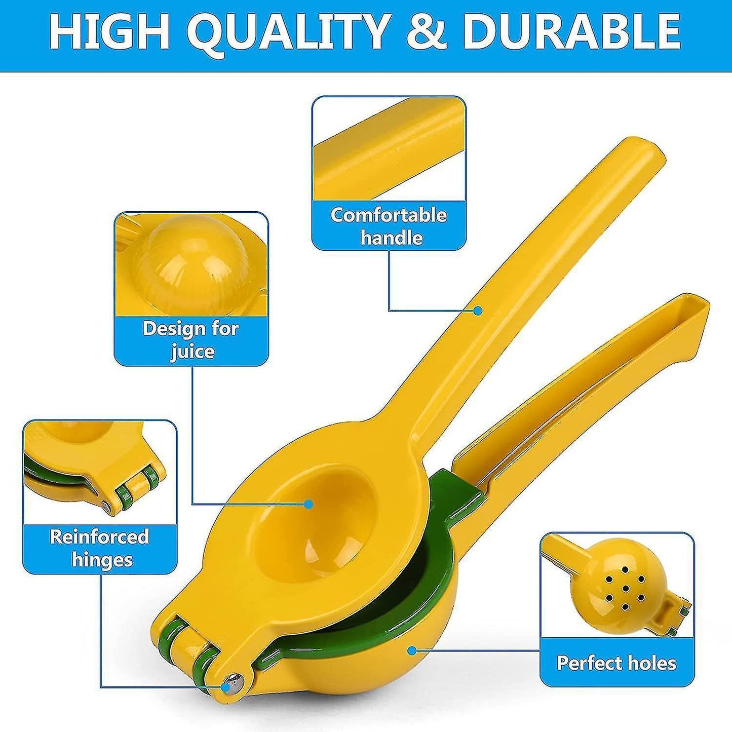 Lemon Squeezer,kitchen Manual Juicer Lemon Squeezer, Easy To Use Hand Press