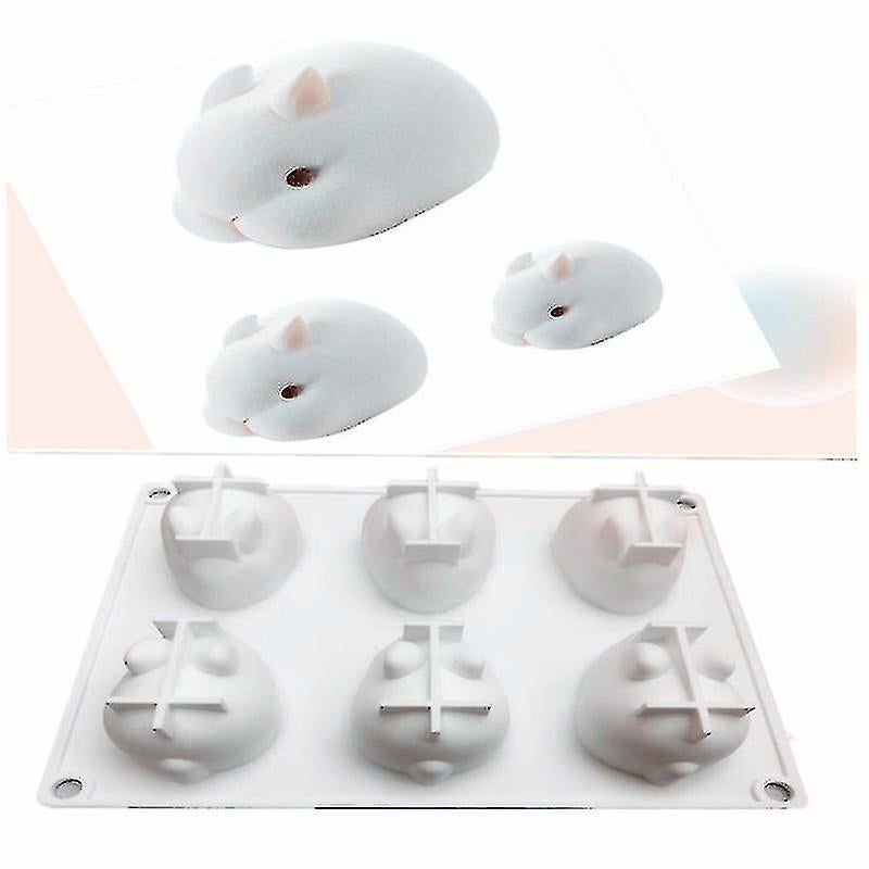 3d Cake Decorating Silicone Molds Rabbit Shape Dessert Cake Mold Baking Silicone Molds Kitchen Tool