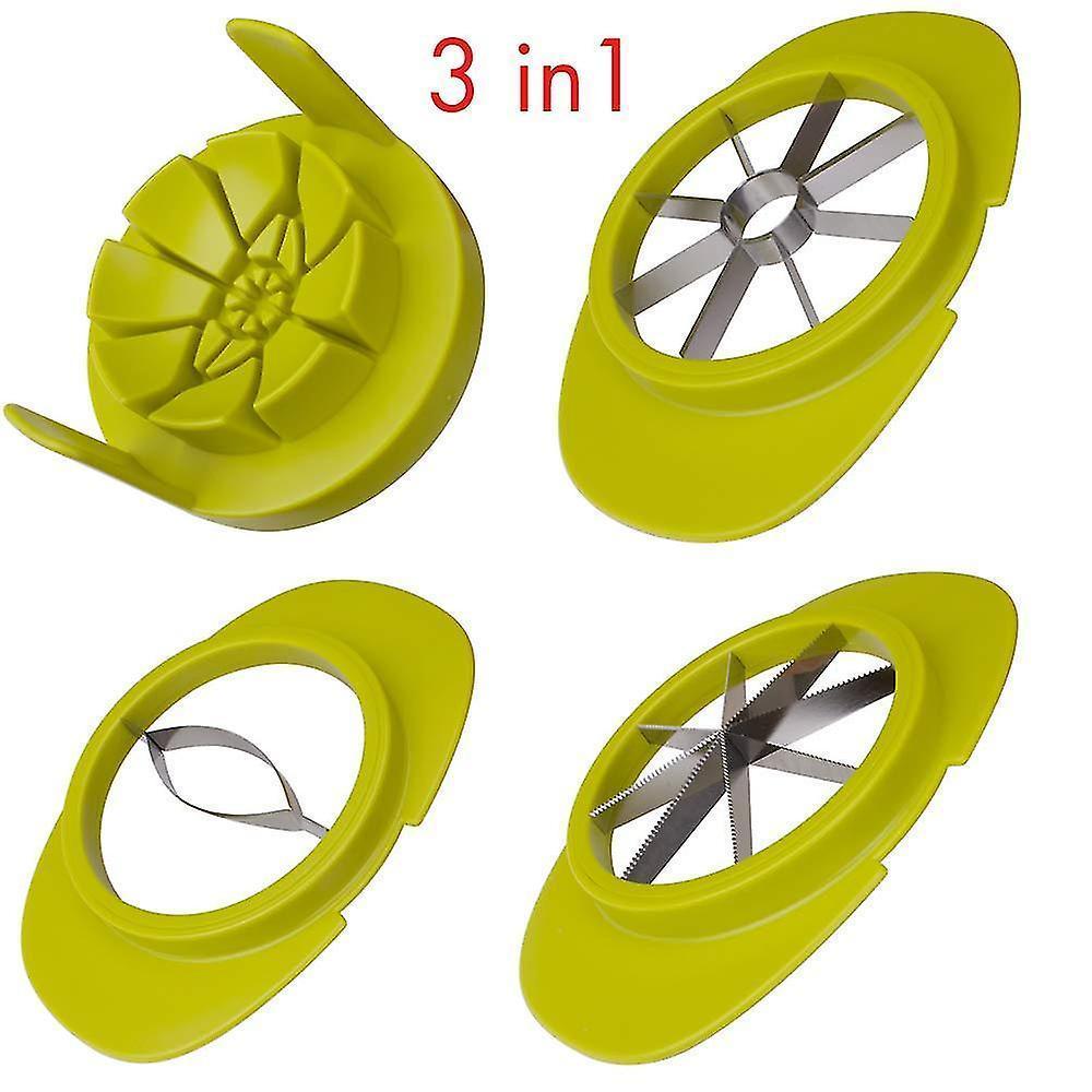 Easy Kitchen Tool 4-in-1 Fruit Mango Peeler Splitter Pitter Remover Apple Pear Corer Cutter Tomato Slicer