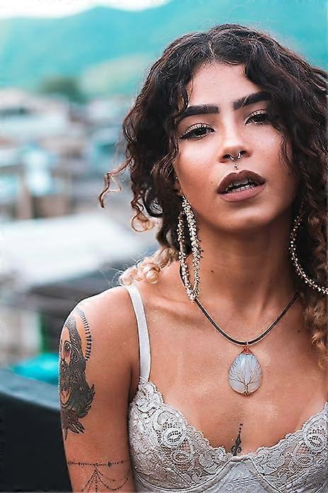 7 Chakra Gemstone Healing Crystals Necklace Copper Wire Wrapped Natural Gemstone Necklace Unisex Hippie Leather Necklace Choker