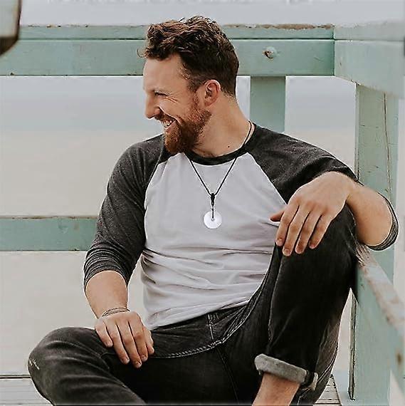 Crystal Necklace for Men Women Healing Crystal Stone Bar Pendant Necklace Adjustable Rope Necklace Natural Gemstone Necklace Jewelry