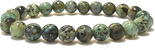Men Women 8mm Natural Stone Bead Stretch Bracelet Healing Crystal Gemstone Beaded Bracelets