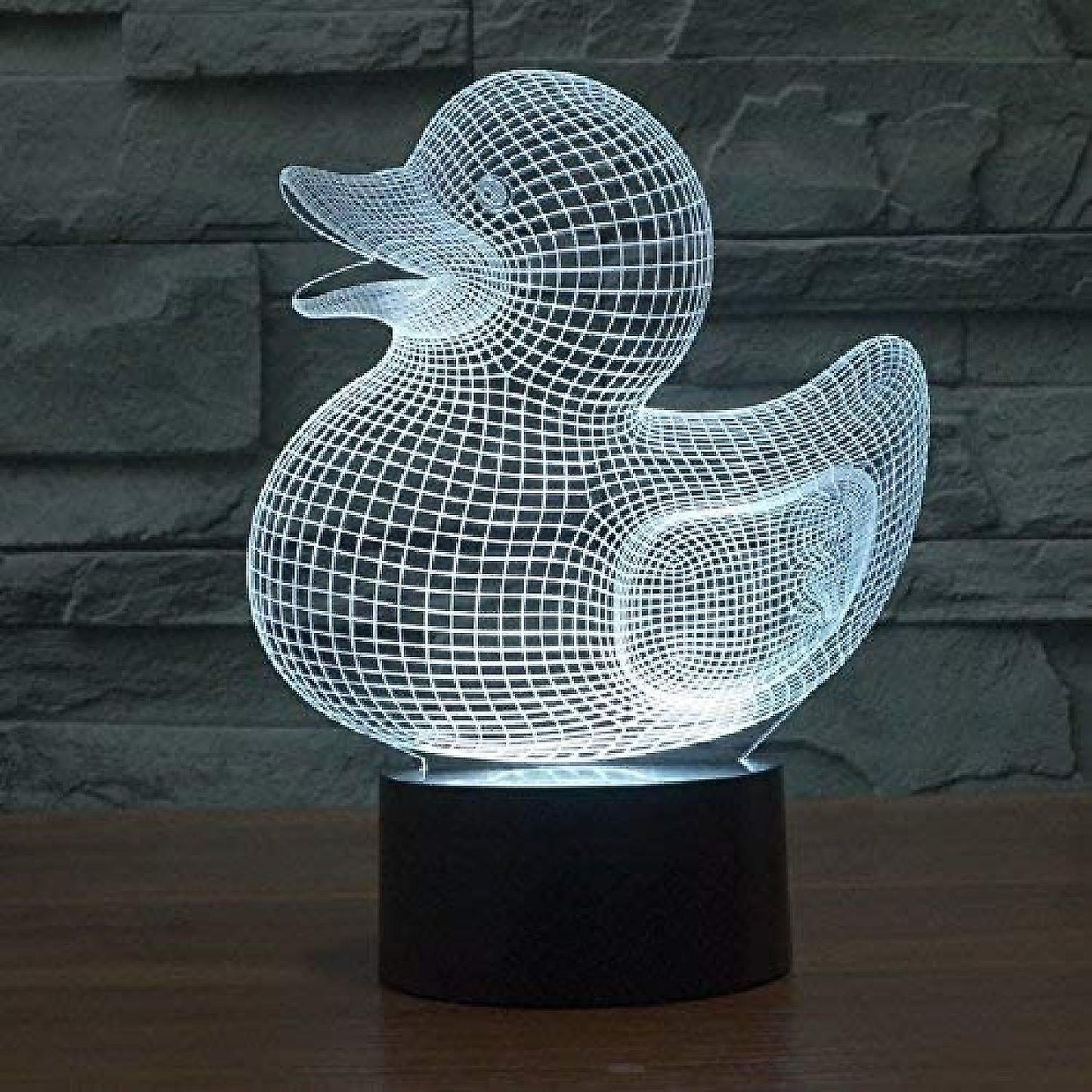 3D Duck Night Light Lamp Illusion Night Light 7 Color