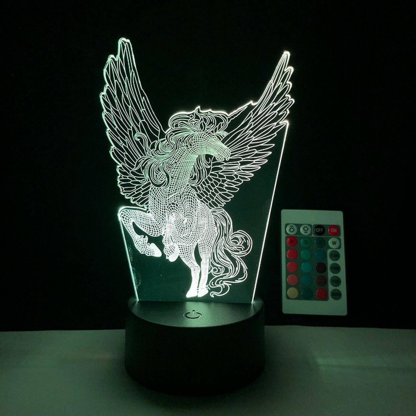 LED Night Light  Unicorn Series  3D Illusion Lamp