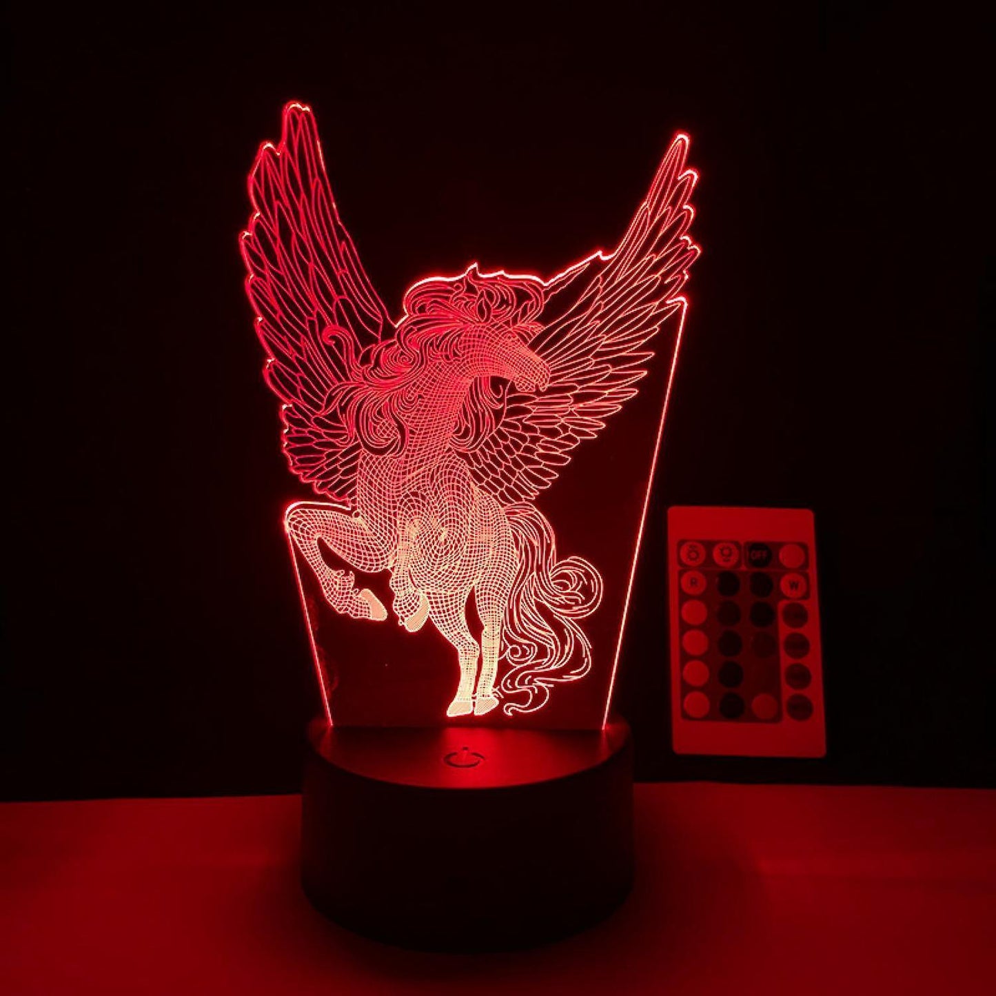 LED Night Light  Unicorn Series  3D Illusion Lamp