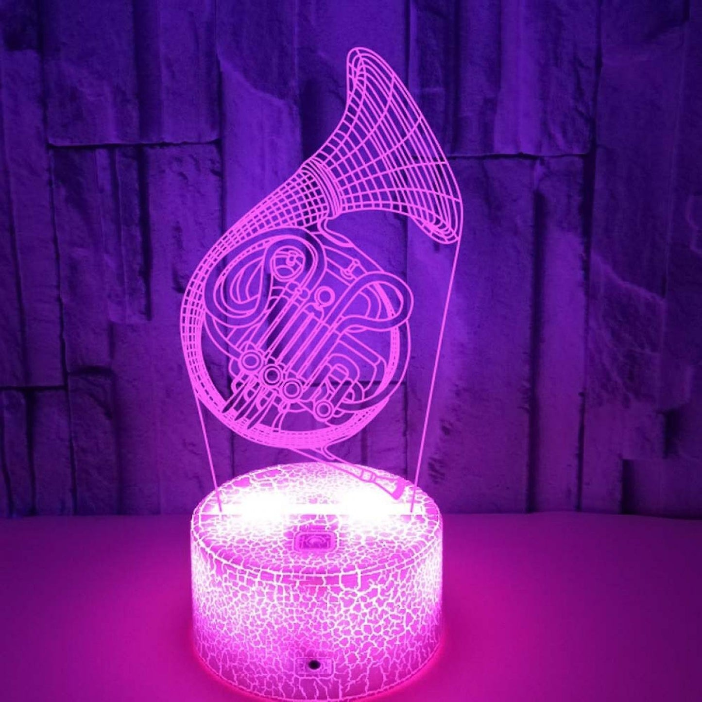 3D Lamp Illusion Night Light Dimmable 16 Color Cha