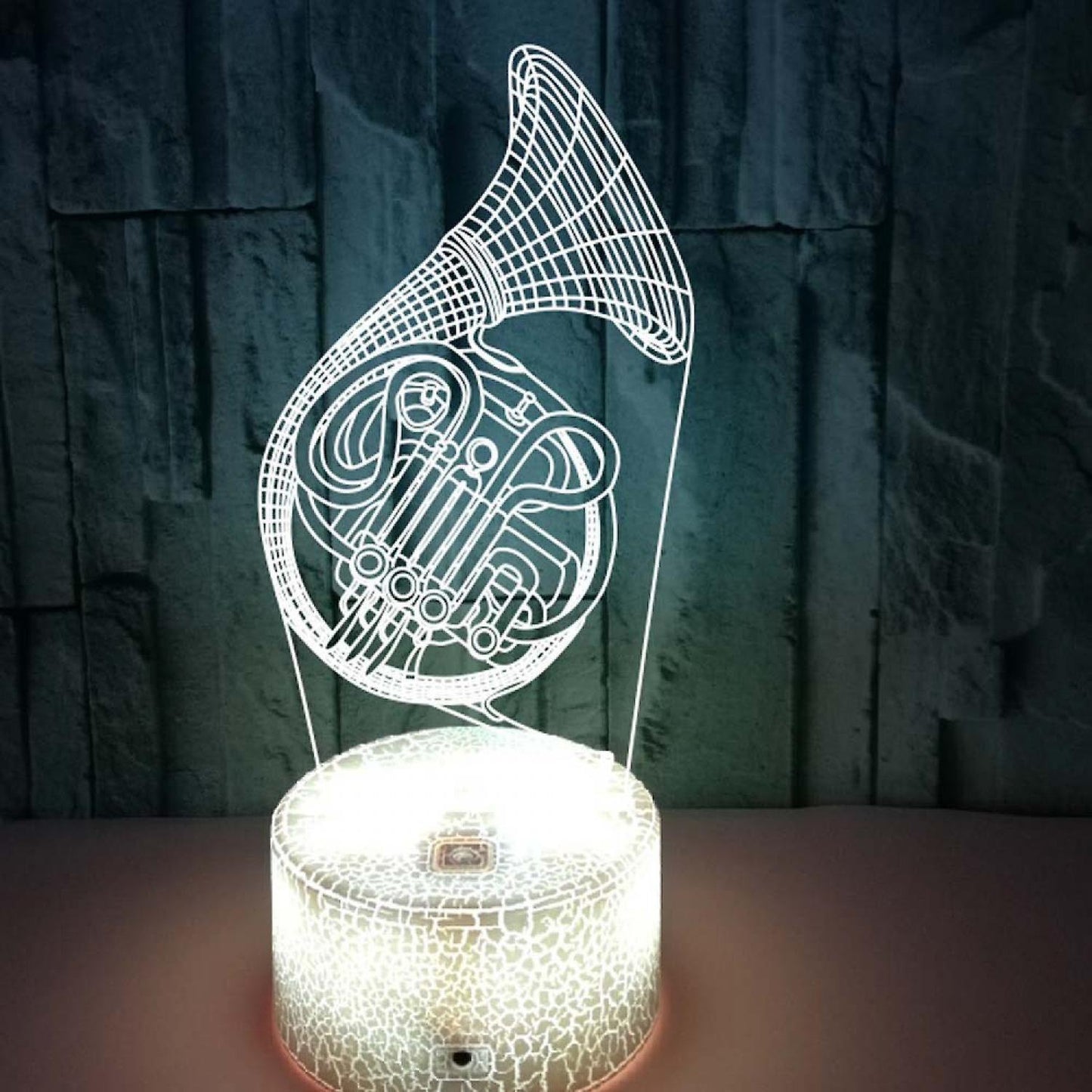3D Lamp Illusion Night Light Dimmable 16 Color Cha