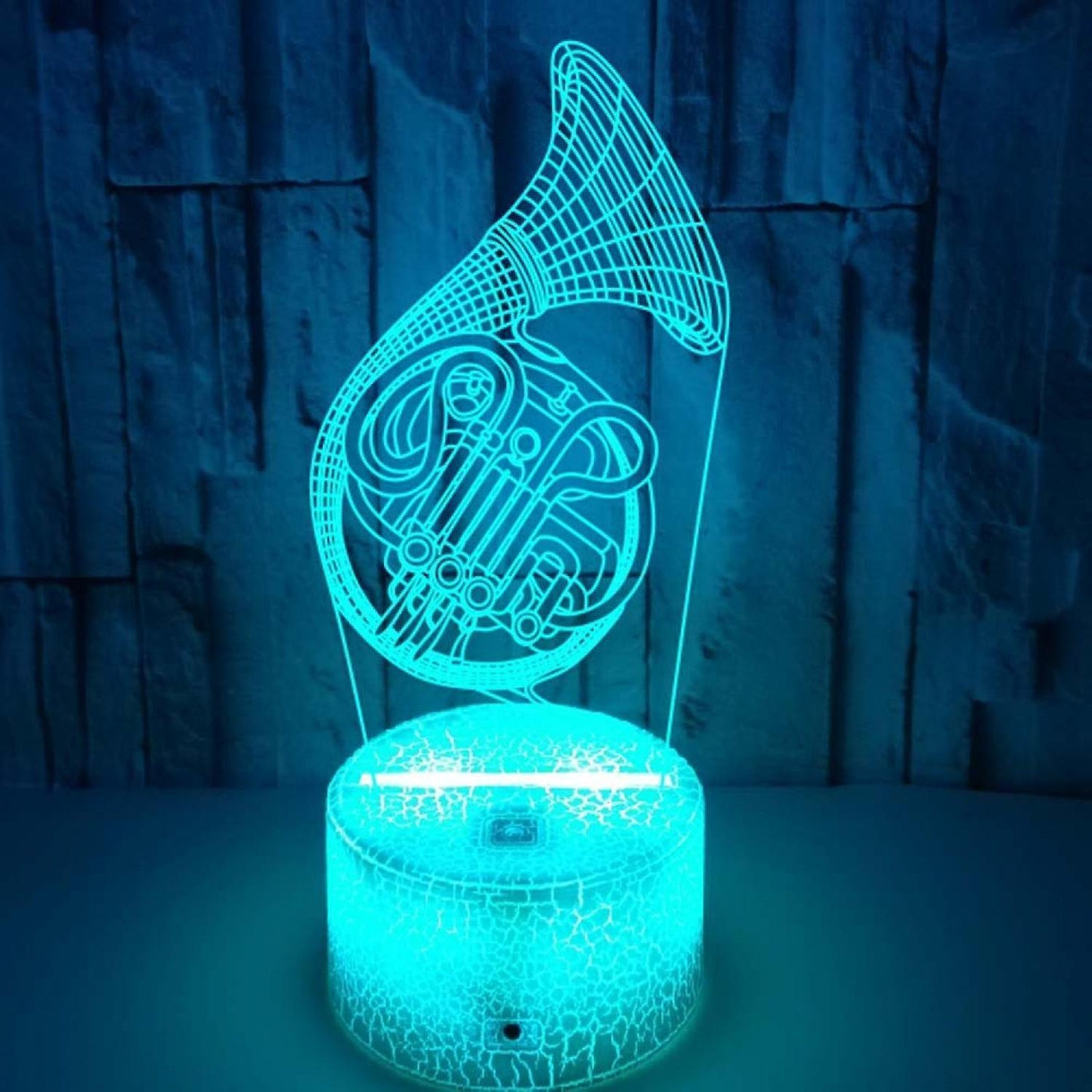 3D Lamp Illusion Night Light Dimmable 16 Color Cha