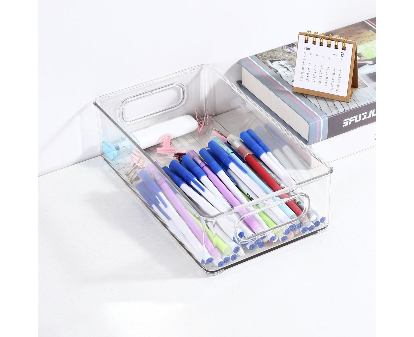Refrigerator Organizer Bins Clear