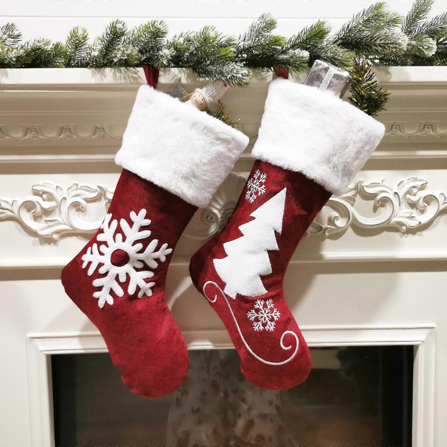 Large Christmas Stocking Christmas Decoration