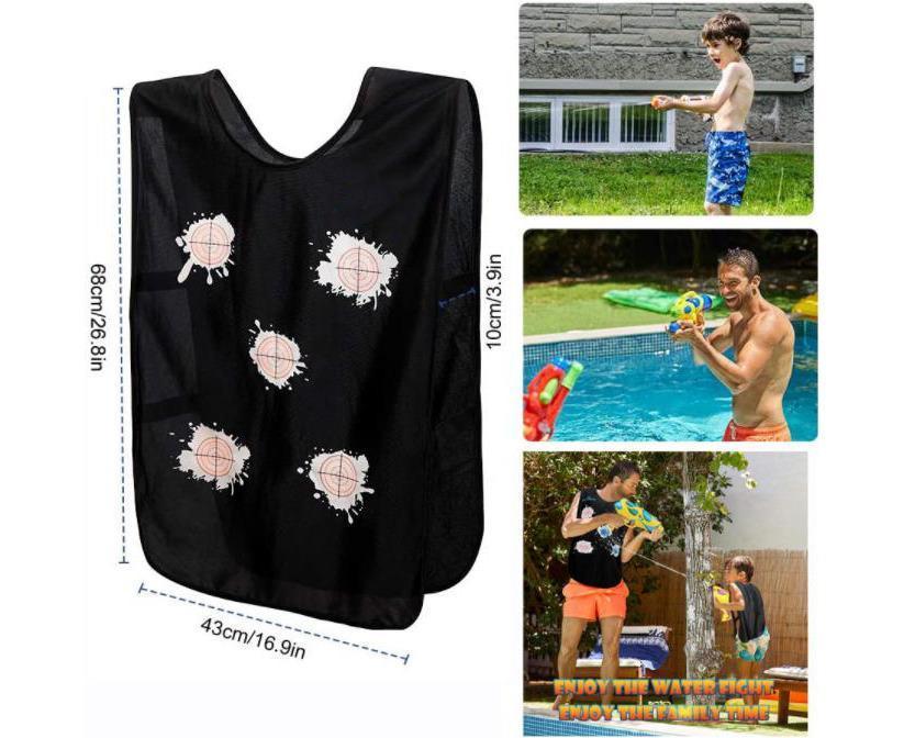 Water Guns Water Blaster Guns, Water Blaster Guns & Target Vests, Summer Pools Party Games Water Fight Play Fun Toys
