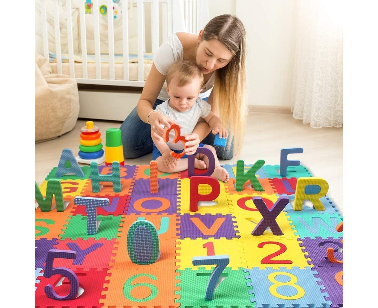 Babies City Town Rug,Car Play Carpet,City Road Playmat on Babies Educational,Babies Bedroom Playroom,Jumbo Play Room Rug, City Pretend Play 12*12cm