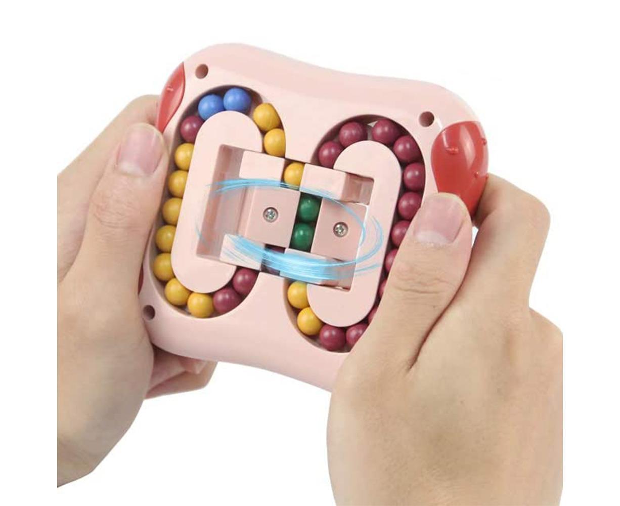 Rotating Magic Bean,Toys for Babies Adult,Spinning Magic Bean Game,Unisex Magic Bean IQ Game Toys