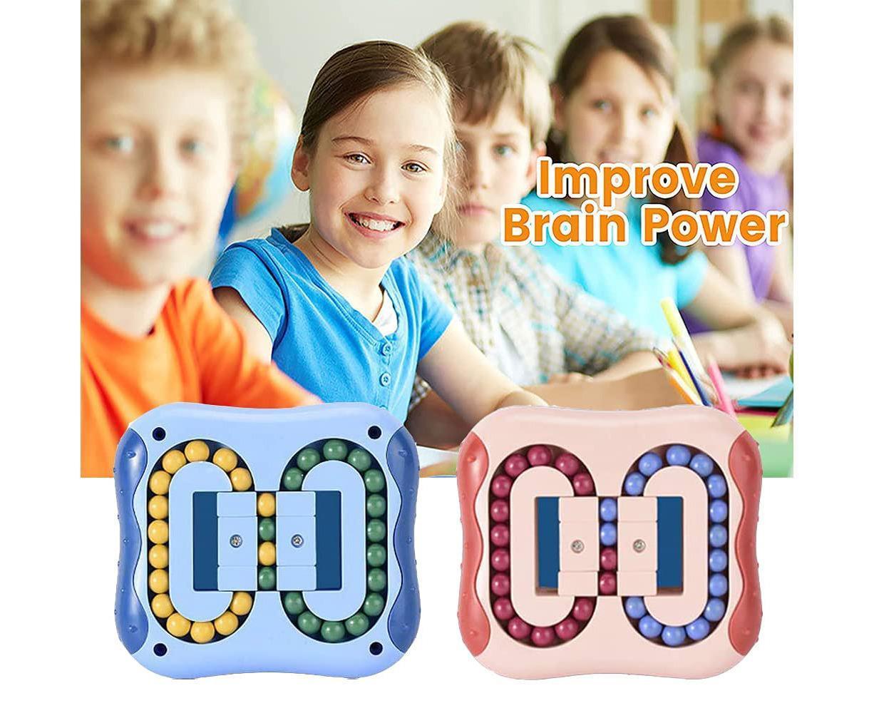 Rotating Magic Bean,Toys for Babies Adult,Spinning Magic Bean Game,Unisex Magic Bean IQ Game Toys