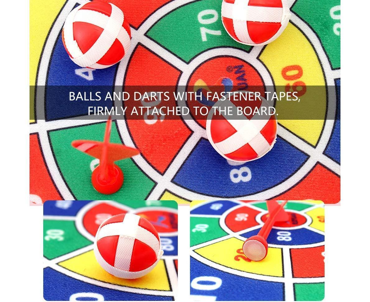 Babies dart board for indoor and outdoor hanging, secure board games Toy