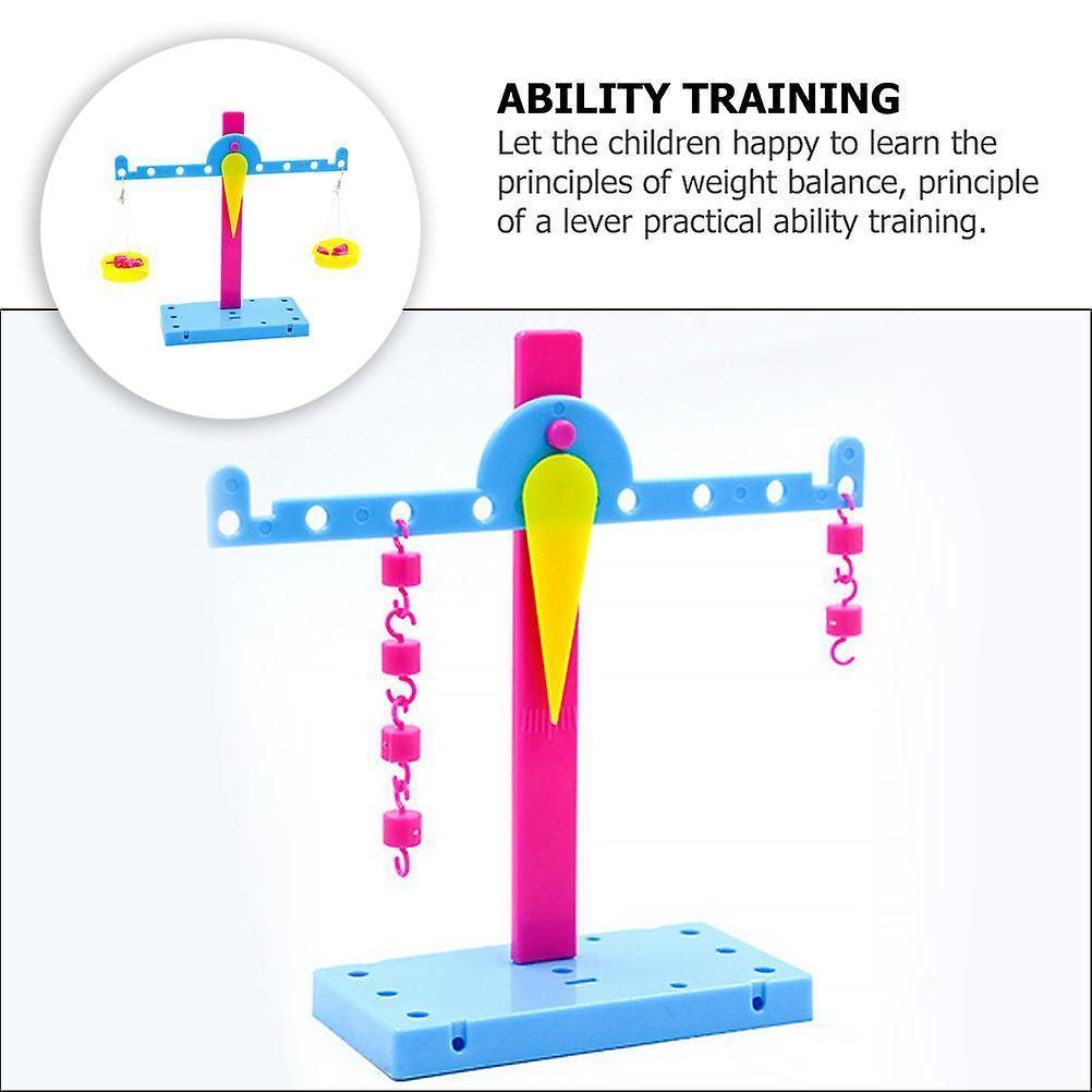 Scale Balance Toy Educational Toy DIY Lever Balance Toy Science Experiment Toys