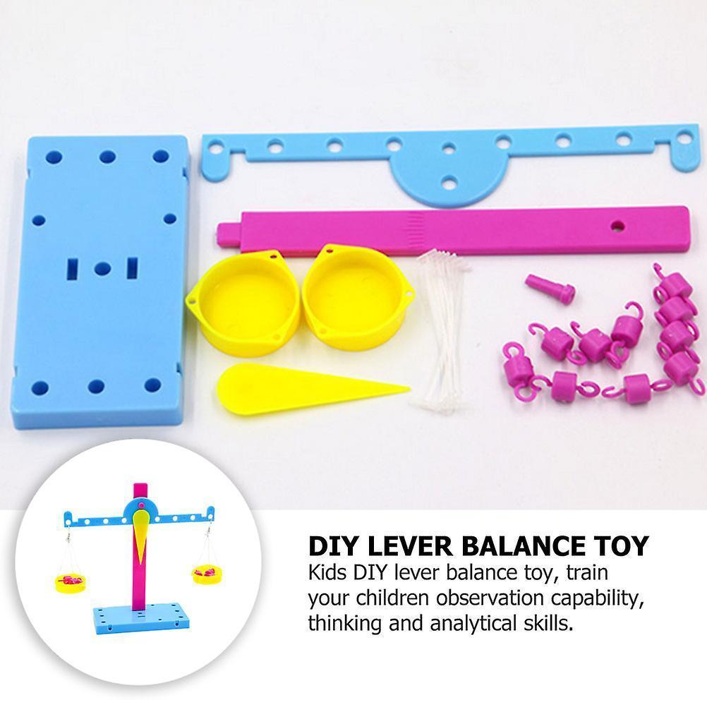 Scale Balance Toy Educational Toy DIY Lever Balance Toy Science Experiment Toys