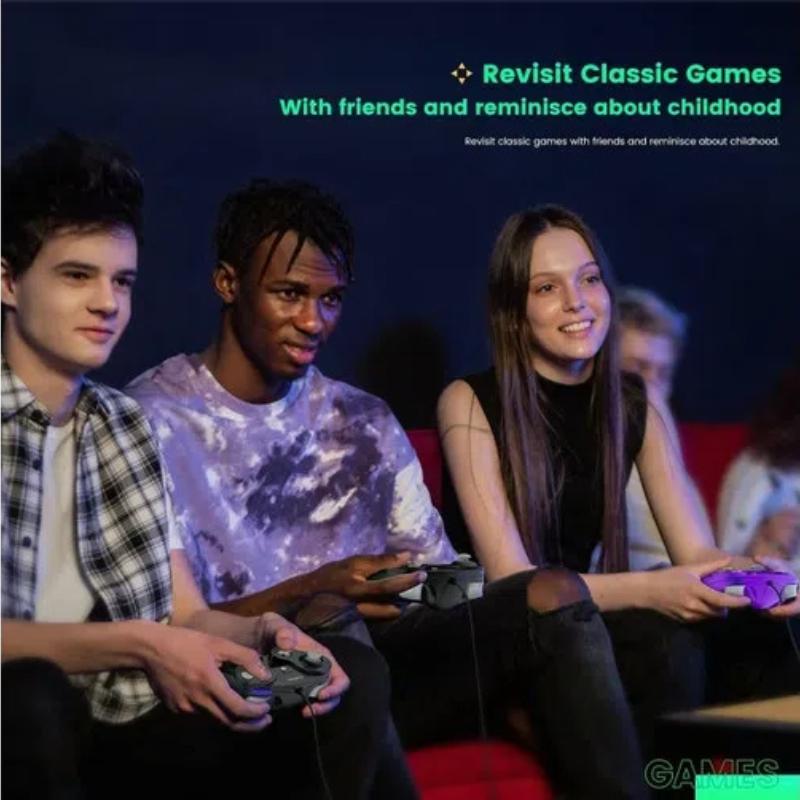 Wired Game Controller for NGC Console - Classic Design,Compatible with GameCube,Vibration Feature - Green