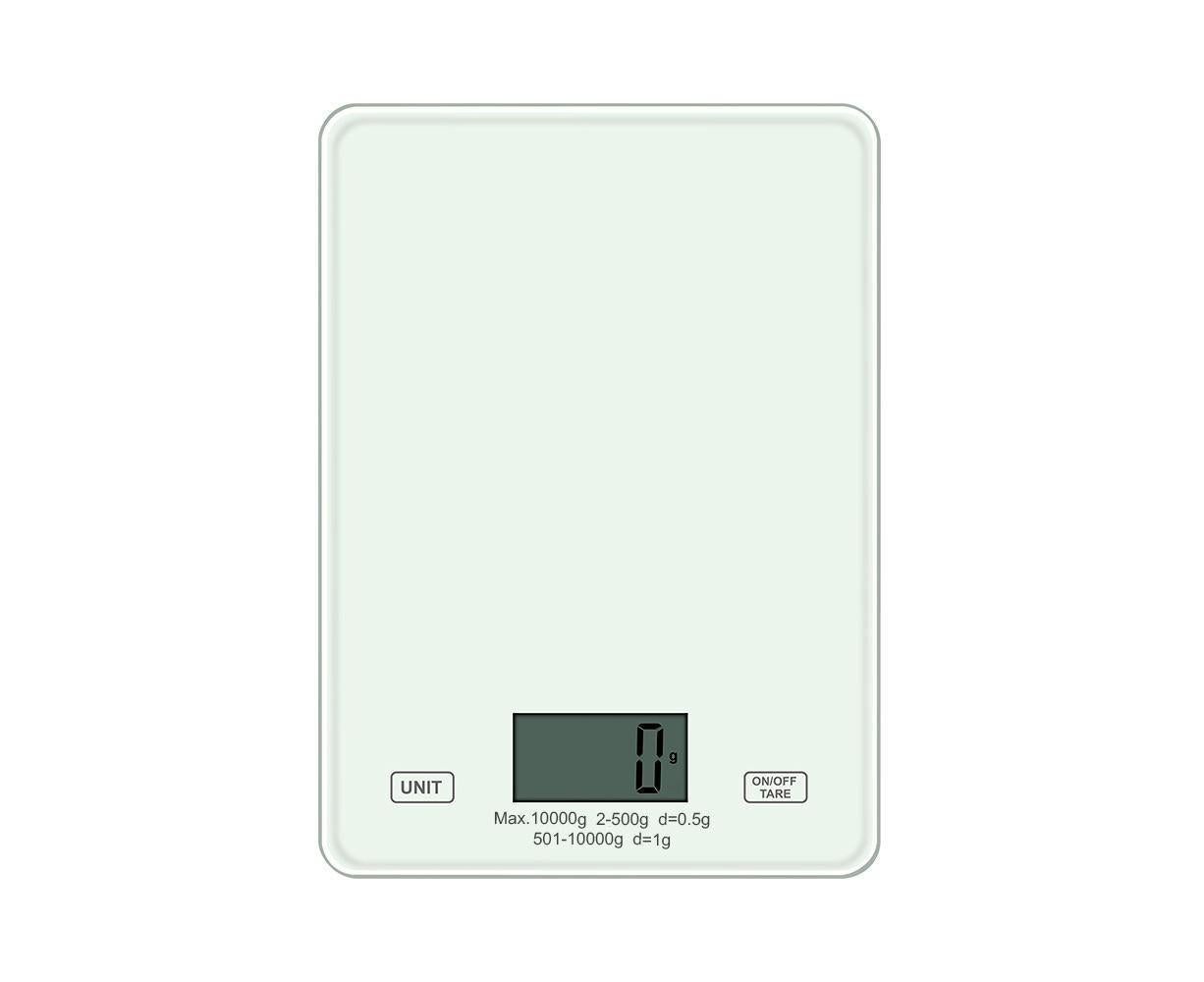 Digital Kitchen Scale Food Scale USB Rechargeable Weight Grams Ounces Tempered Glass Scale for Baking Cooking