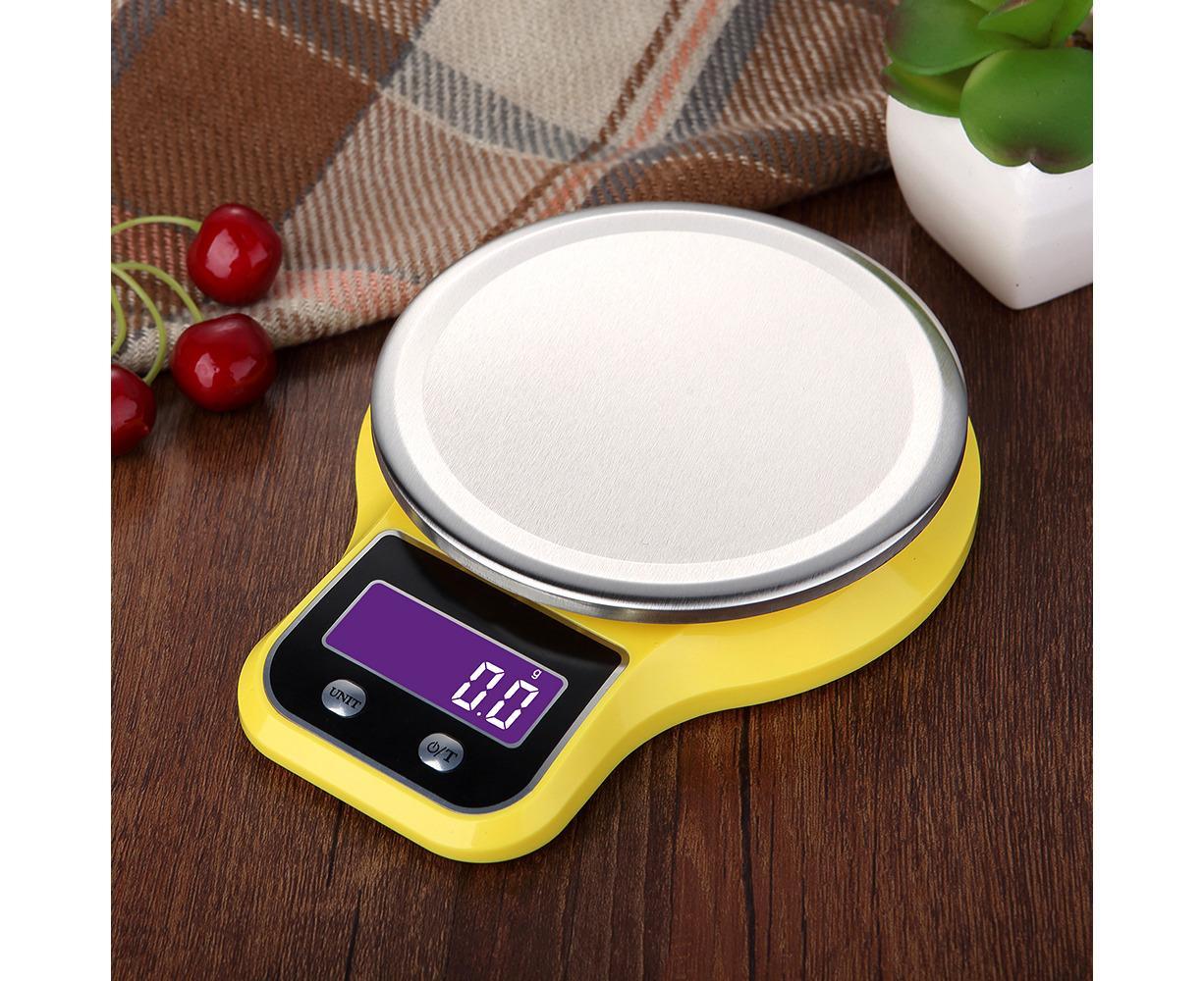 Kitchen Scale Food Scale Mini Electronic Platform Scale Digital Scale with Stainless Steel Platform Scale