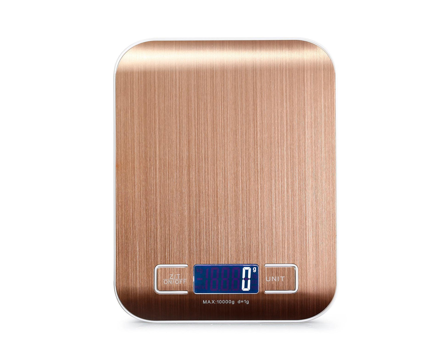 11lb Food Scale Digital Kitchen Scale LCD Display Scale Weight KG G oz ml and lb for Baking and Cooking Stainless Steel Portable Food Scale