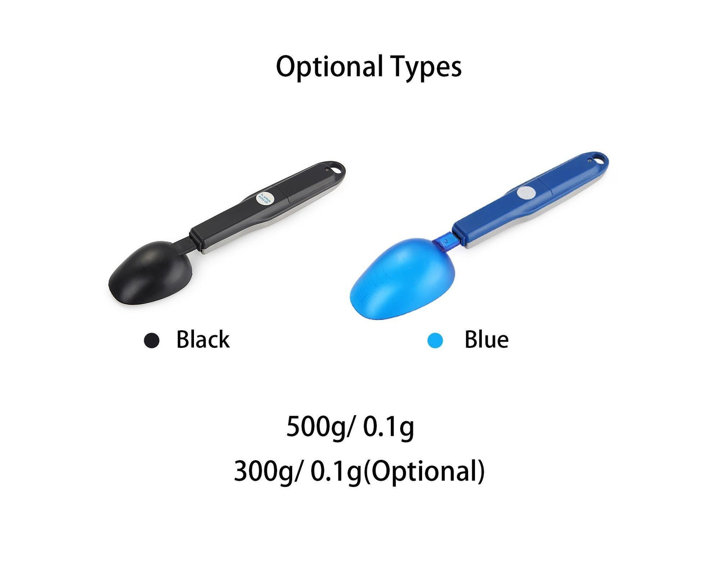 Food Baking Spoon Scale Mini Electronic Scale 500g/0.1g/ 2 * AAA B-attery Cell Powered Operated/ 4 Unit Changeable/ LCD Display/ Deatchable