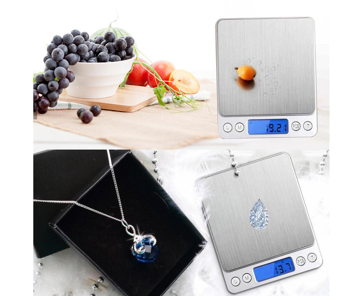 3kg/0.1g Accurate Electrical Kitchen Scale,Coffee Scale Food Weight Postal Scales Multifunction Scale Measures in Grams and oz for Cooking