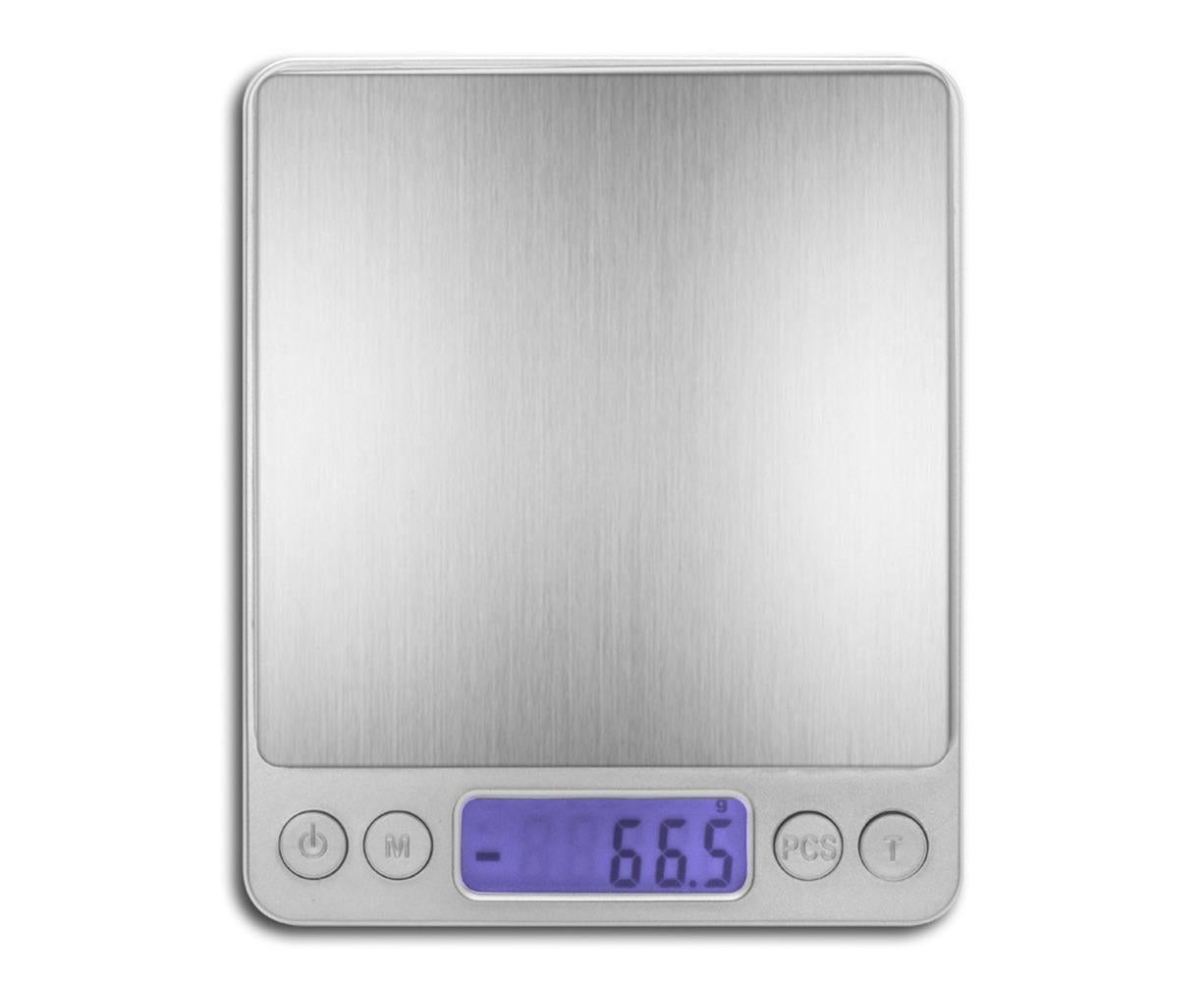 3KG/0.1G Kitchen Electronic Scale Digital LCD Backlight With 2 Trays Food Jewelry Baking Fruit Portable Mini Weight Balance