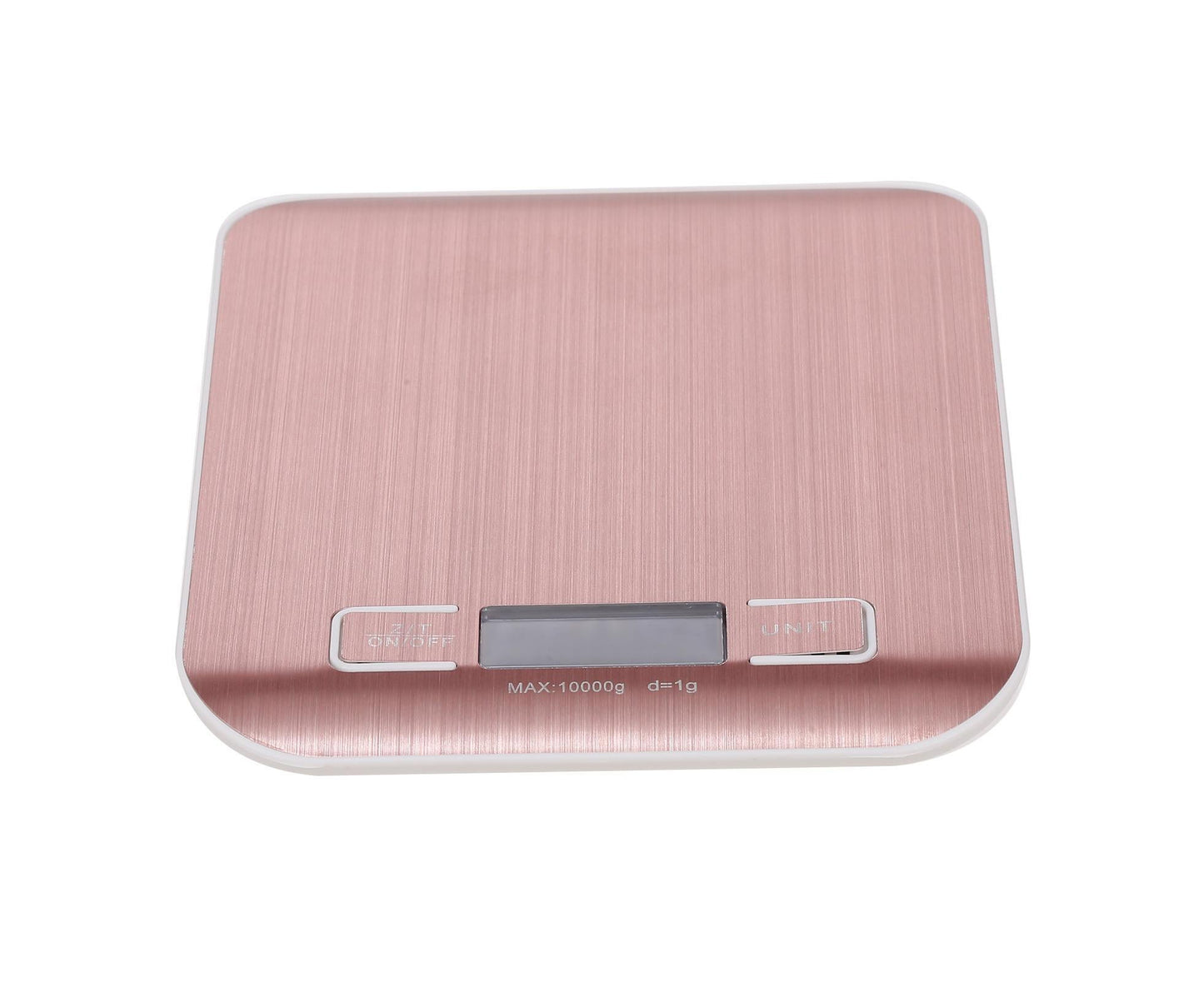 Kitchen Scale Digital Food Scale 10KG Measuring Range for Cooking Baking g lb oz ml kg Milk ml Stainless Steel Battery Operated
