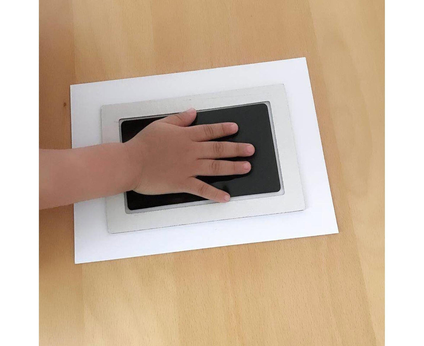 1 Set babies Handprint Pad Wash Free DIY Multi-purpose Pet Footprint Photo Frame with Ink Photography Prop