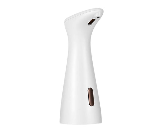 200ml Automatic Sanitizer Dispenser Quick Response Sensitive Hands Free Electric Large Capacity Dispense Soap Non-contact Sensor Leak-proof Soap Dispenser - White