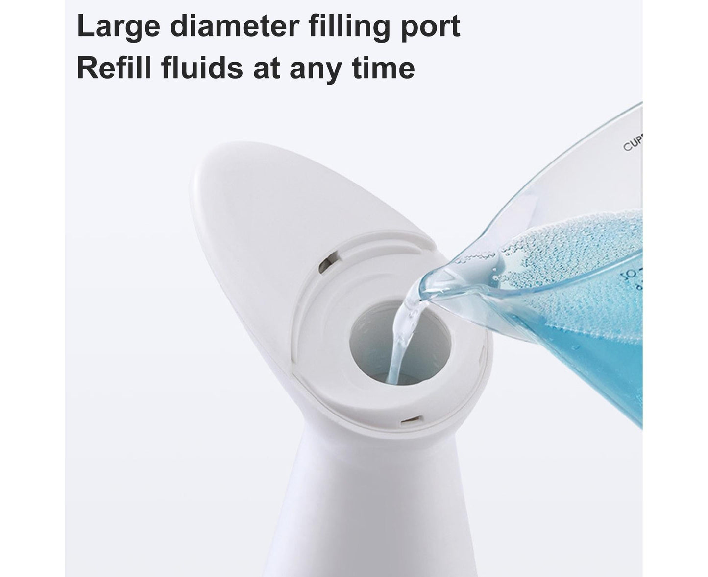 200ml Automatic Sanitizer Dispenser Quick Response Sensitive Hands Free Electric Large Capacity Dispense Soap Non-contact Sensor Leak-proof Soap Dispenser - White