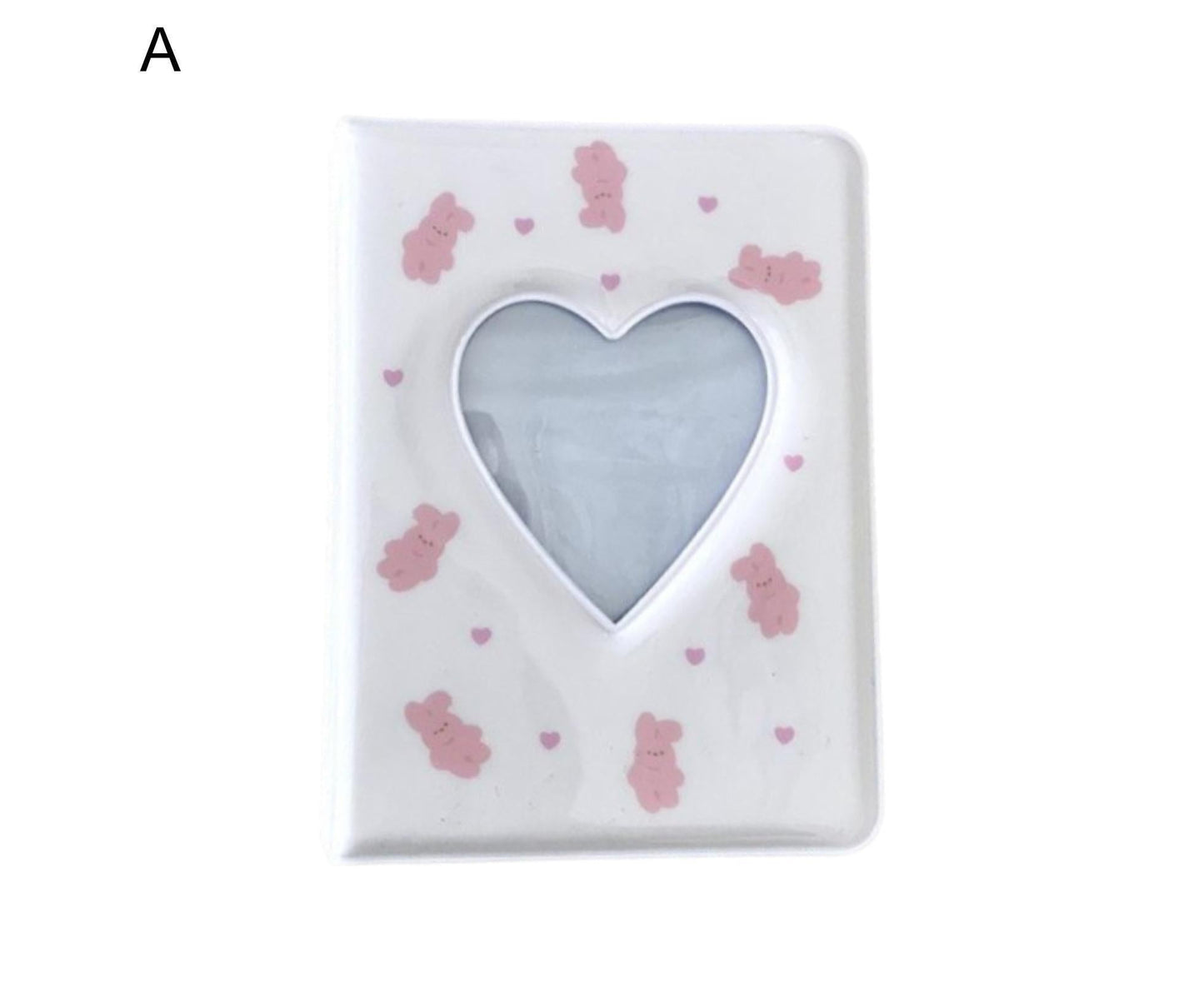 3 Inch 40 Pockets Card Book Waterproof Mini Cartoon Animal Photo Album Storage Pouch Dormitory Supplies
