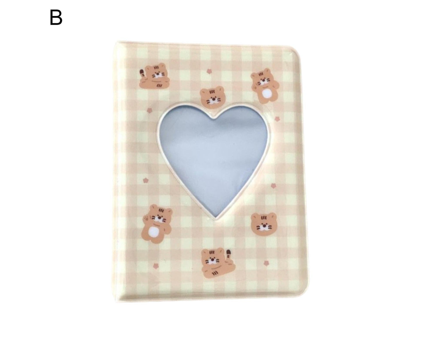 3 Inch 40 Pockets Card Book Waterproof Mini Cartoon Animal Photo Album Storage Pouch Dormitory Supplies