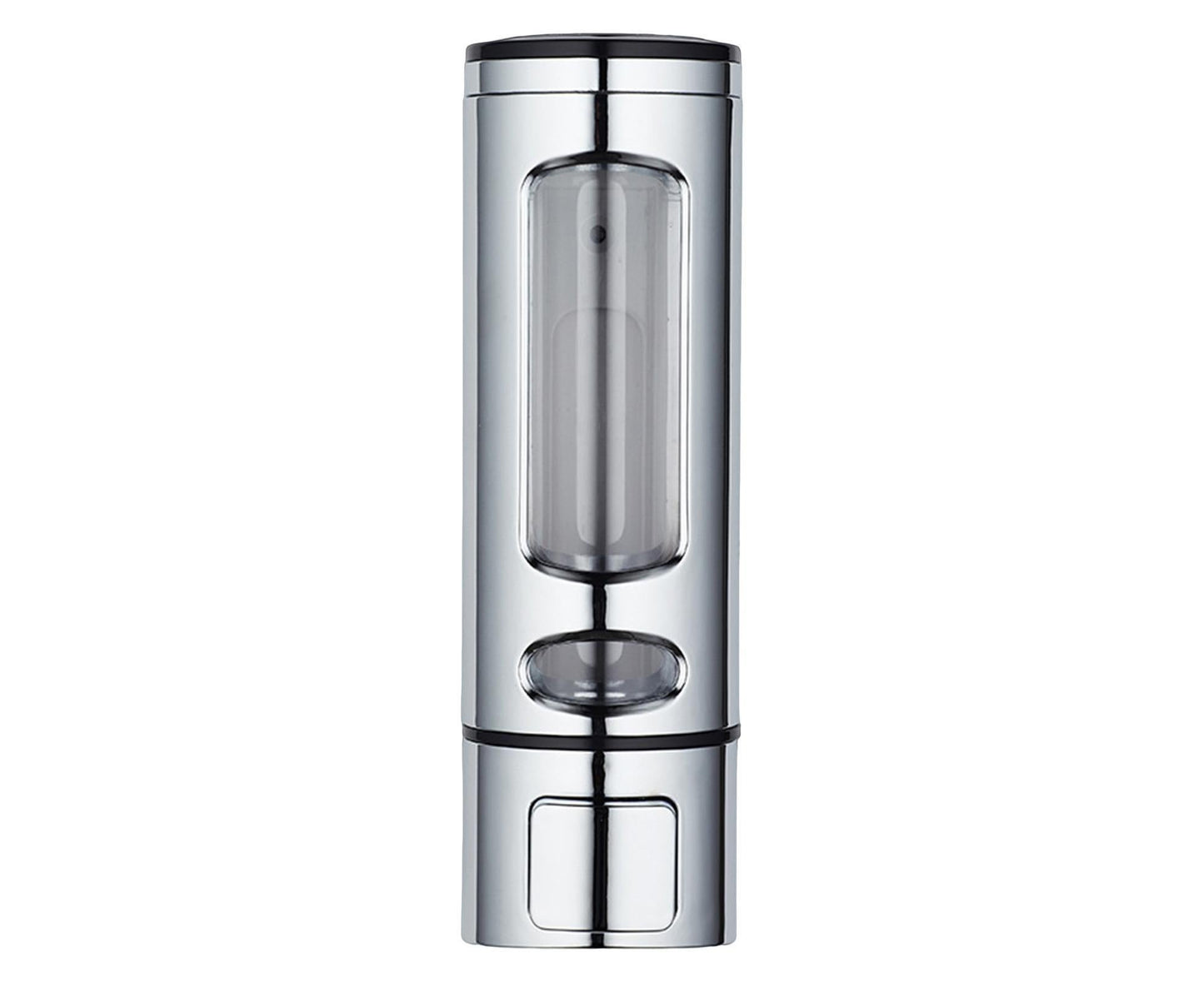 400ml Liquid Soap Dispenser Sturdy Press Type Wall Mounted Hand Wash Soap Dispenser for Bathroom-Silver