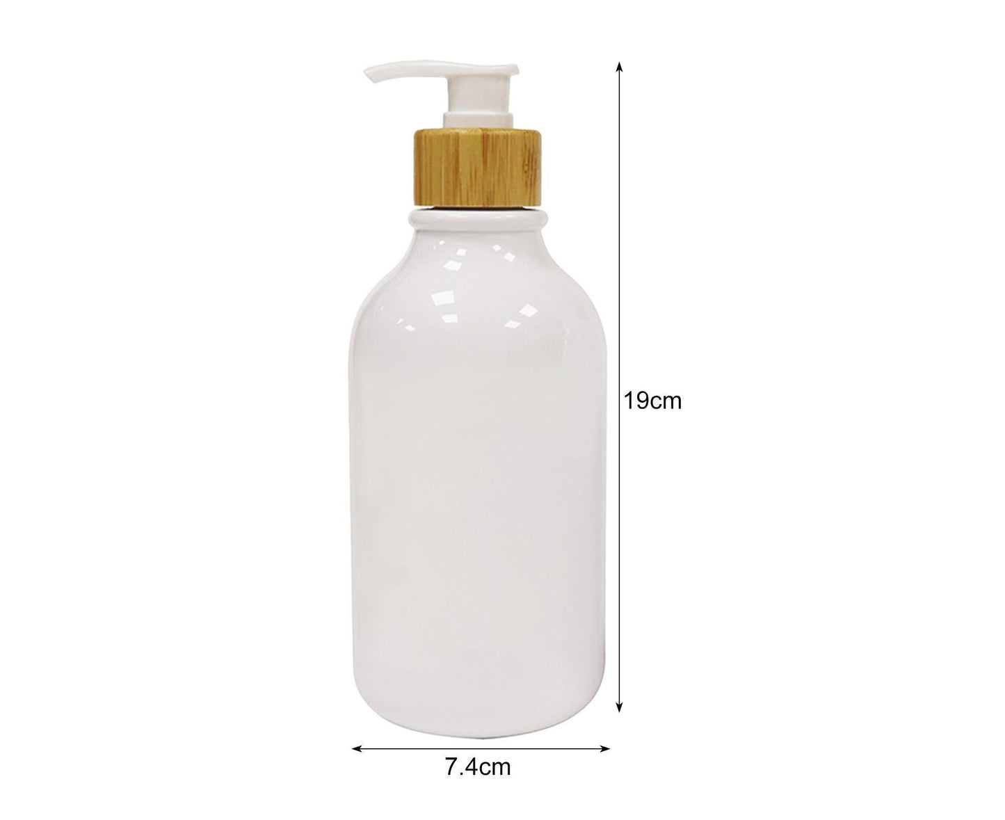500ml Soap Dispenser Leak-proof Empty PET Sealed Well Shampoo Dispenser Bottle for Shower
