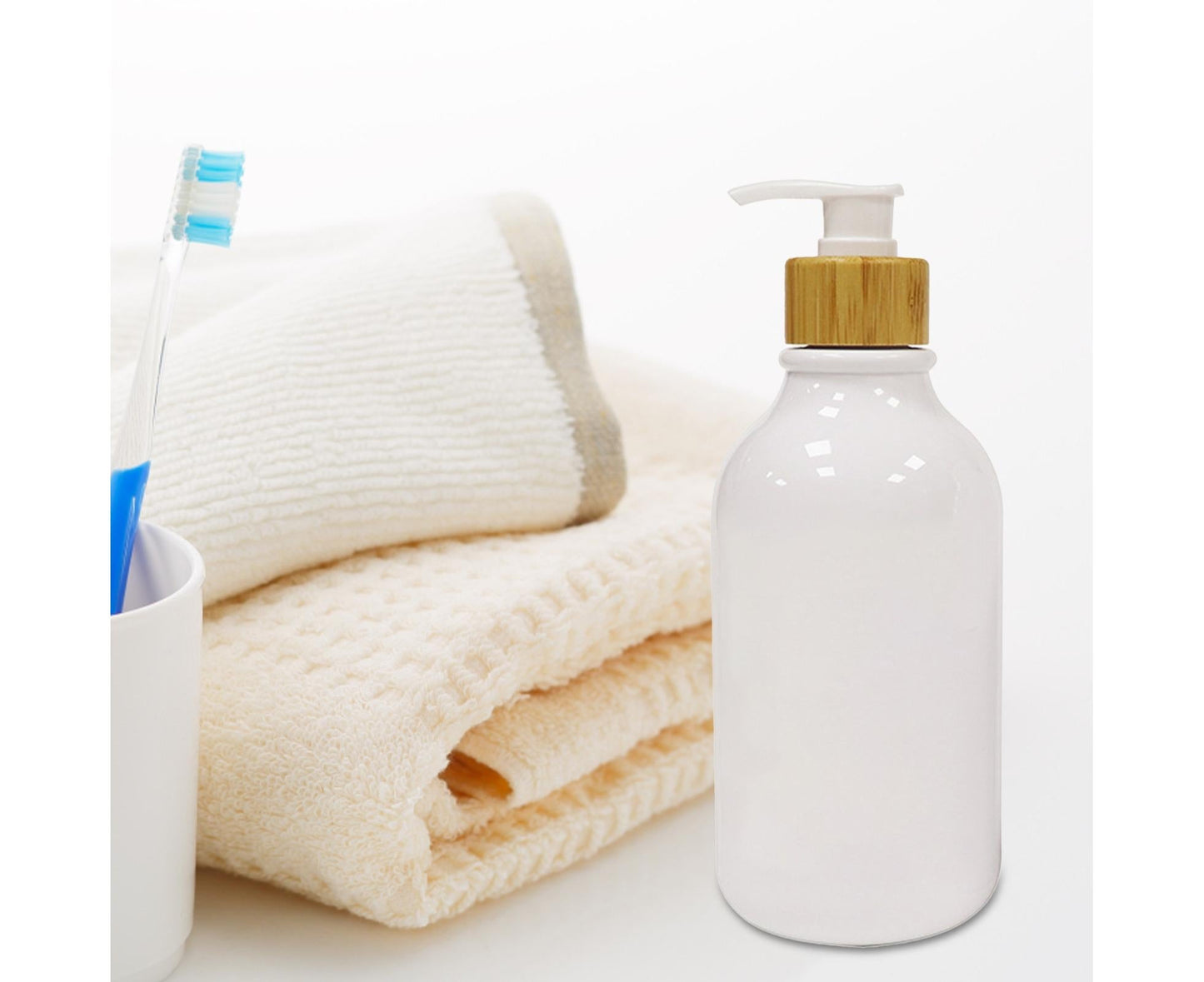500ml Soap Dispenser Leak-proof Empty PET Sealed Well Shampoo Dispenser Bottle for Shower